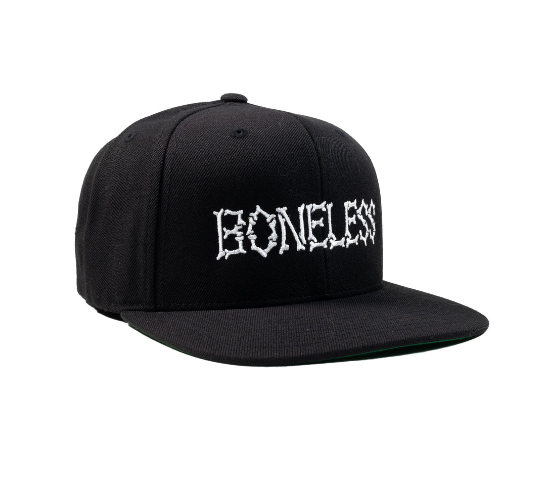 Black Flat Bill Hat #color_black